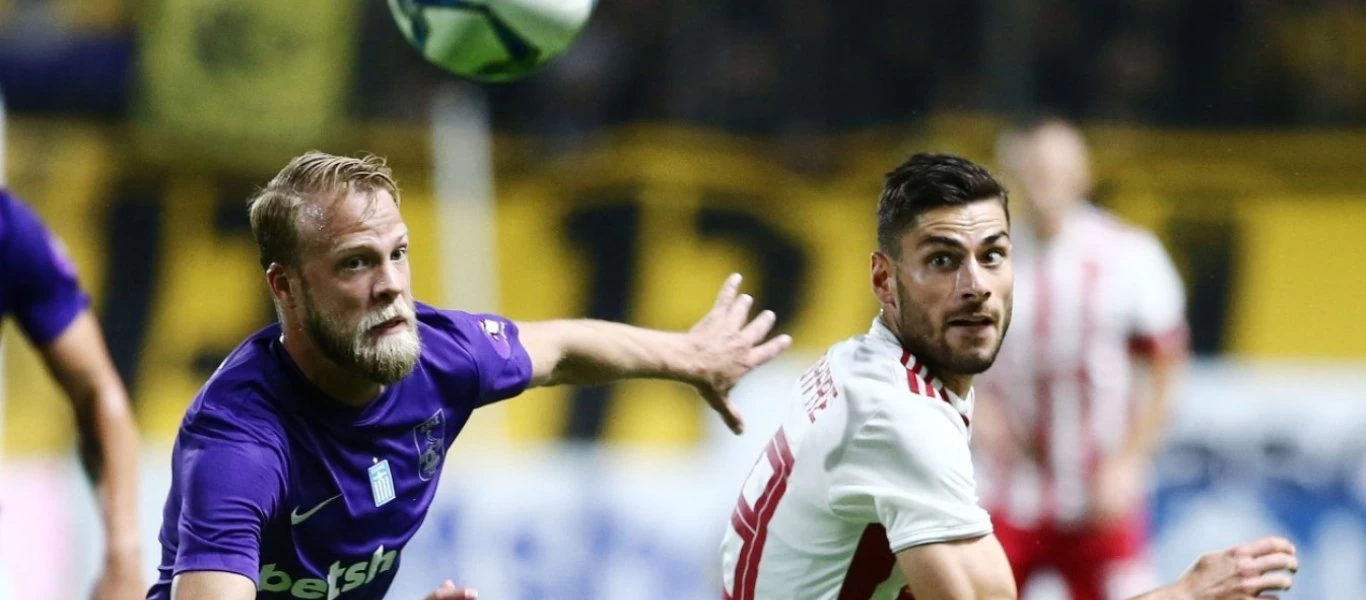 Α' Εθνική: Ο Ολυμπιακός κέρδισε με ανατροπή τον Άρη 1-2 και παρέμεινε στην κορυφή